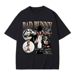 Nadie Sabe Lo Que Va A Pasar Manana Tshirts Rapper Bad Bunny Unisex Tee Shirt